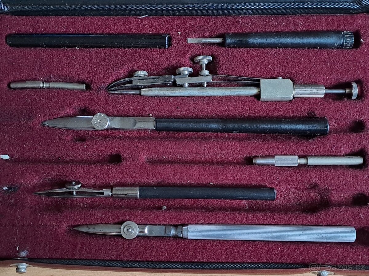 Rýsovací souprava ORIGINAL–RICHTER Das Präcision, DDR - 2