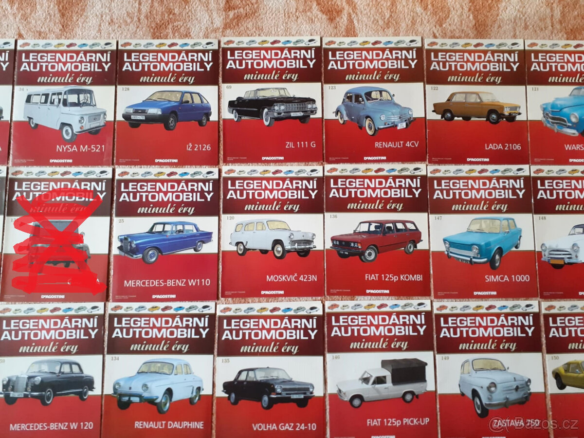 Legendrární automobily minulé éry - 2