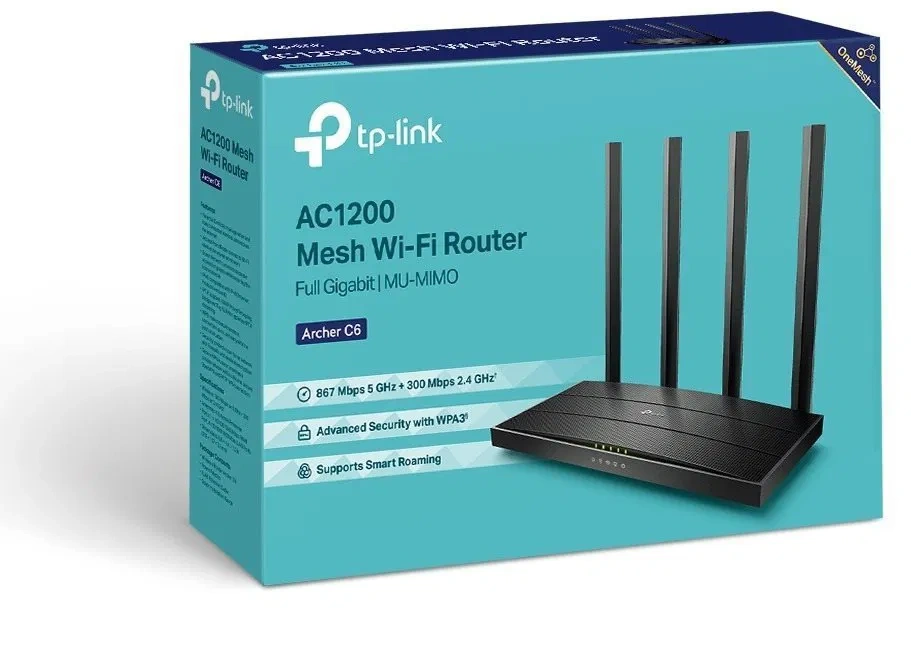 WiFi router TP-Link Archer C6 V3.2 nový - 2