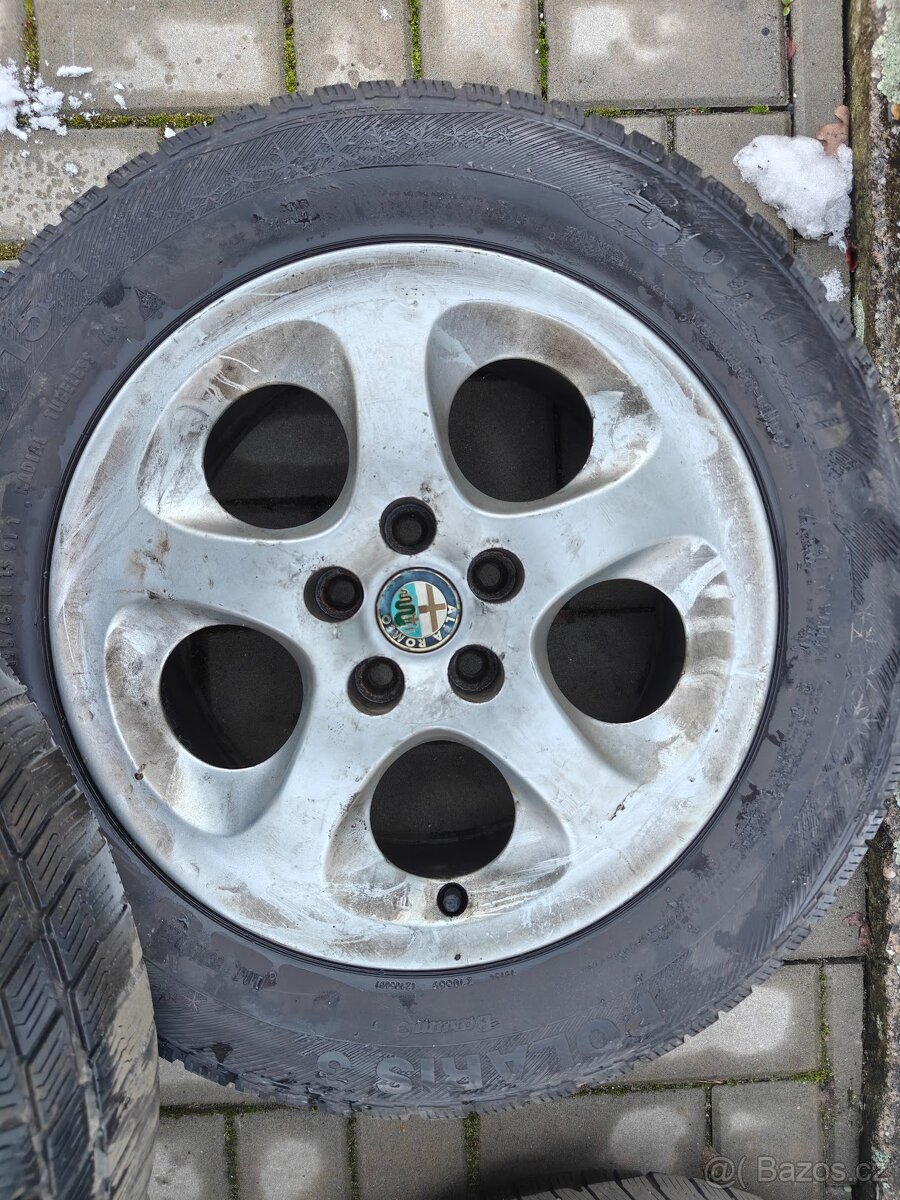 Alu Alfa originál 5x98 r15 - 2