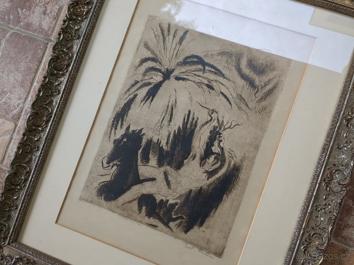 Eduard Milén (1891-1976) - Absalom - 2