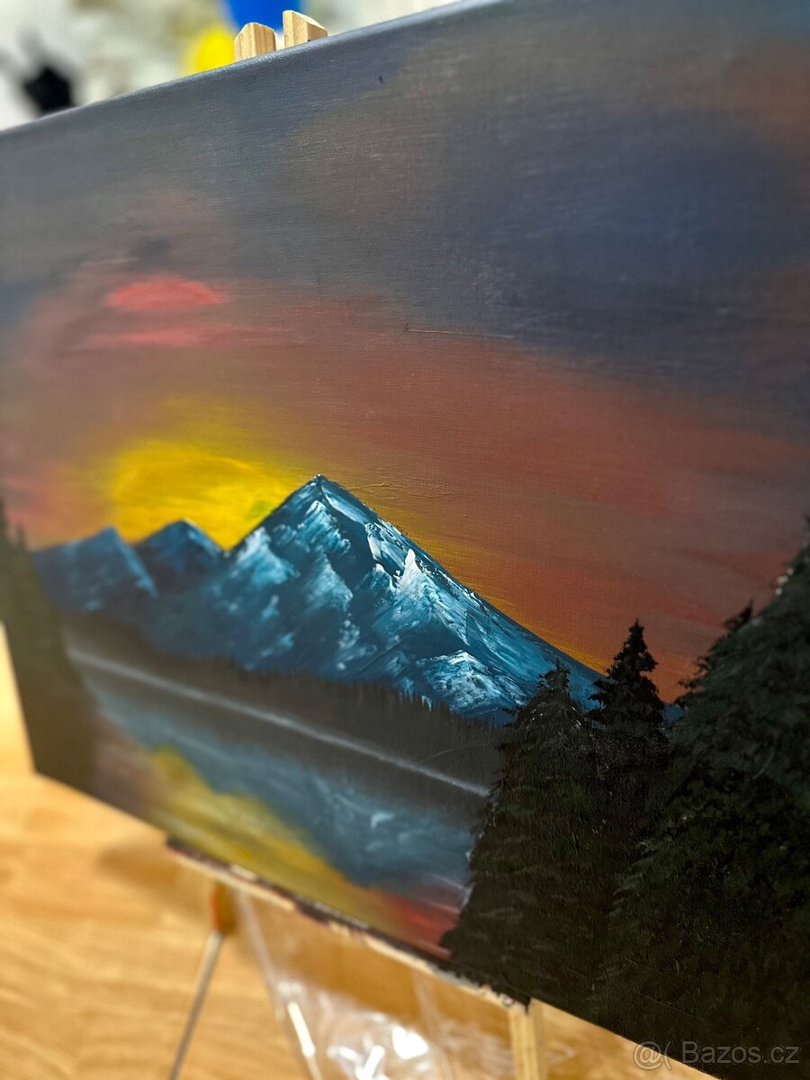 Východ slunce nad horami - 2