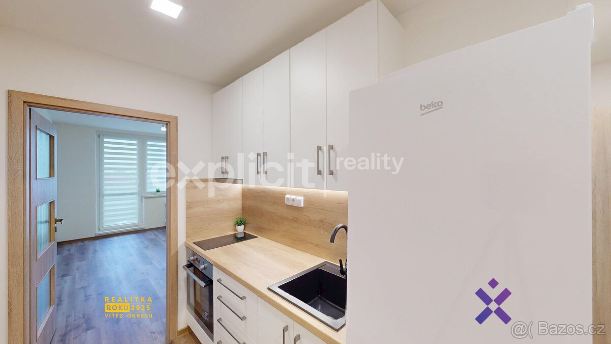 Pronájem bytu 1+1 29 m² - Otrokovice, Kvítkovice - 2