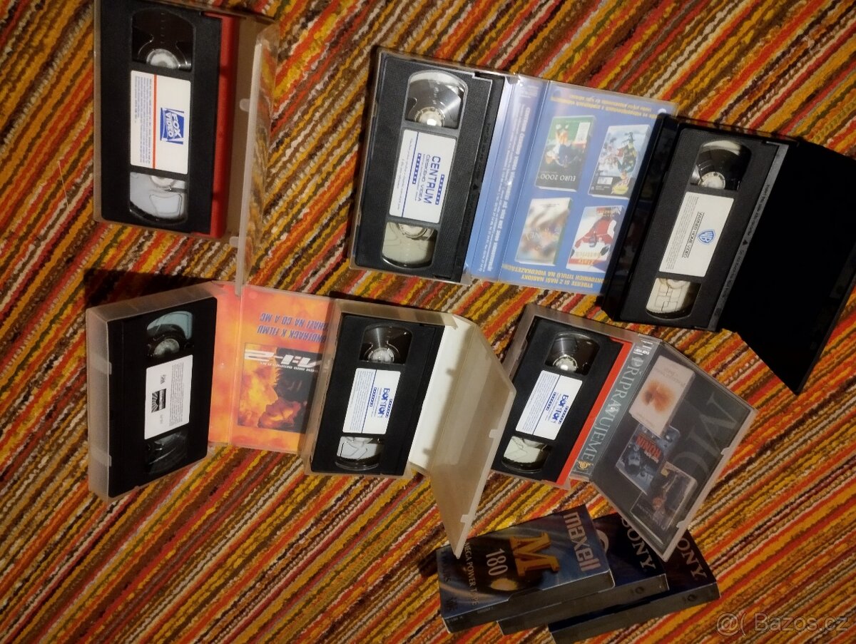 VHS Filmy a nové kazety - 2