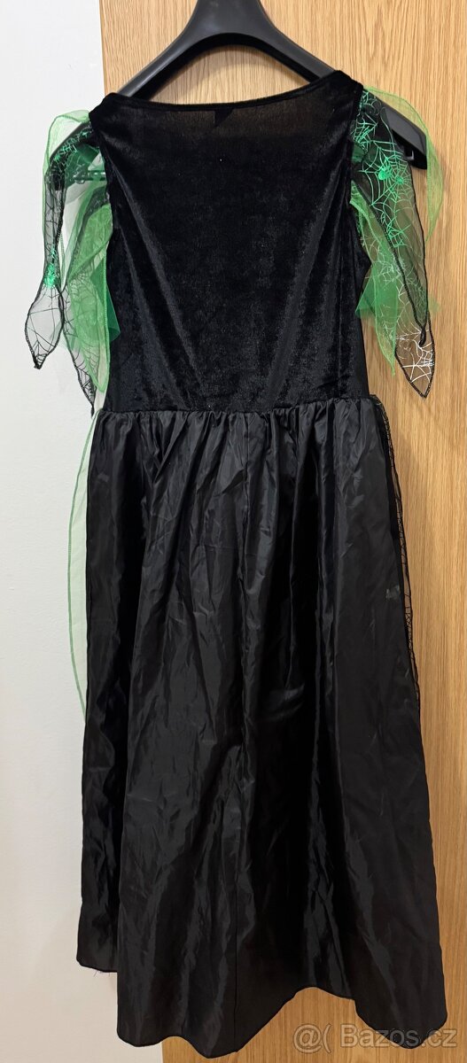 Šaty čarodějnice vel.14 let - 2