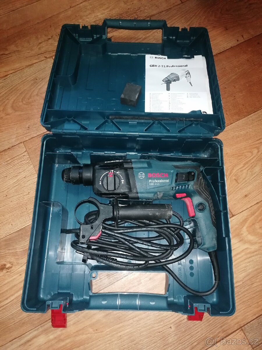 Bosch Professional GBH 2-21 SDS plus-bourací kladivo 230 V - 2
