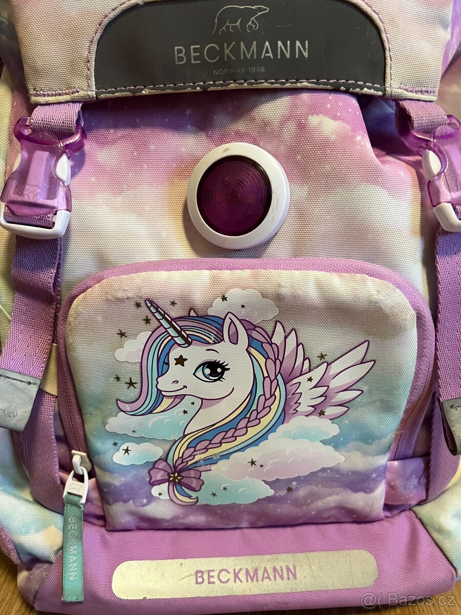 Dívčí školní batoh Unicorn - Beckmann + sešity - 2