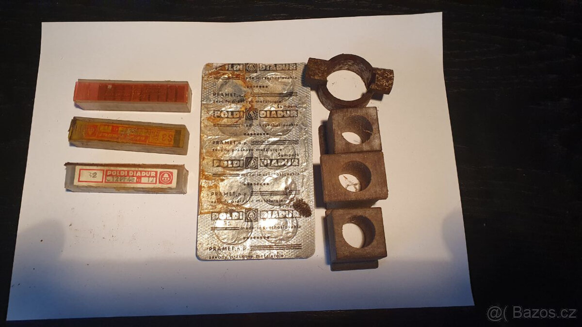 Upínací hlavy, náhradní plátky, ... - 2