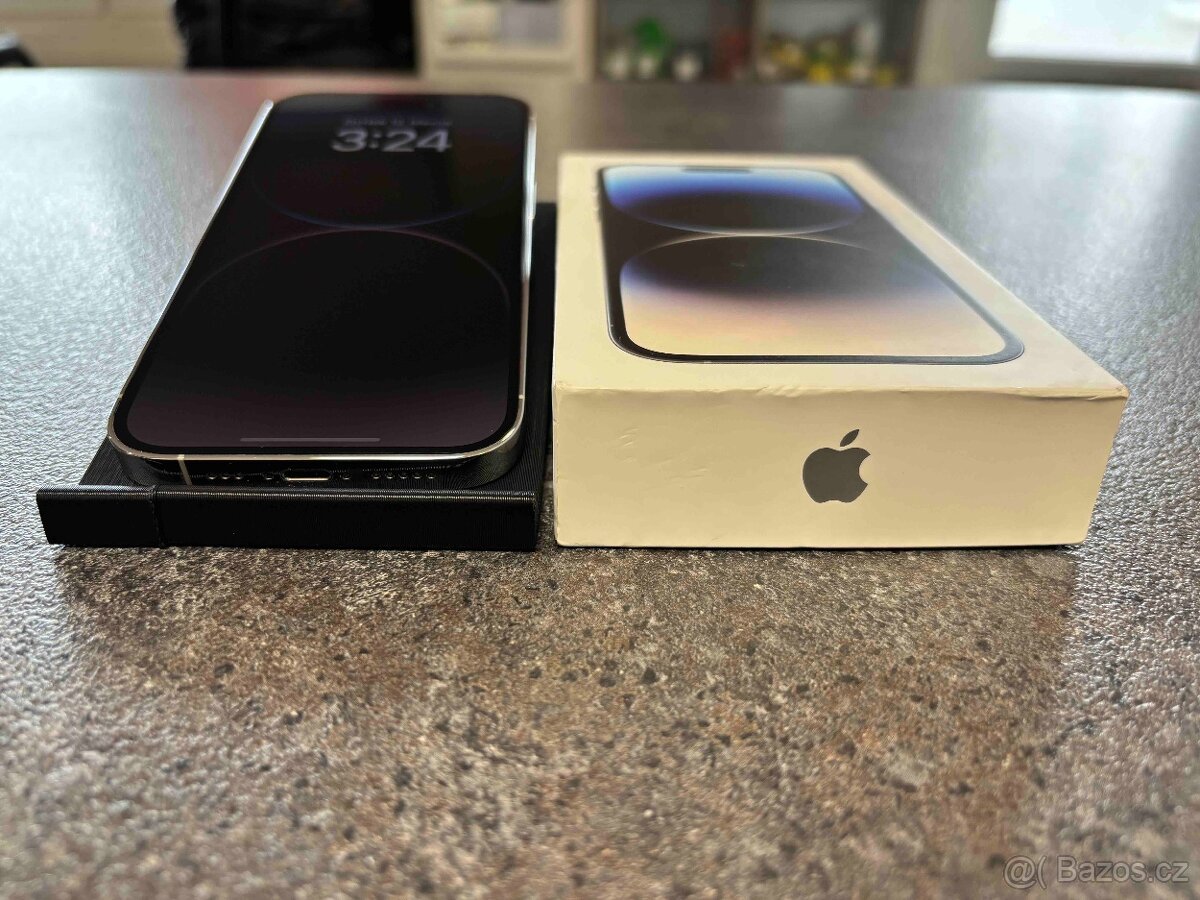 Apple iPhone 14 Pro 128 GB Silver, krabička, kabel - 2