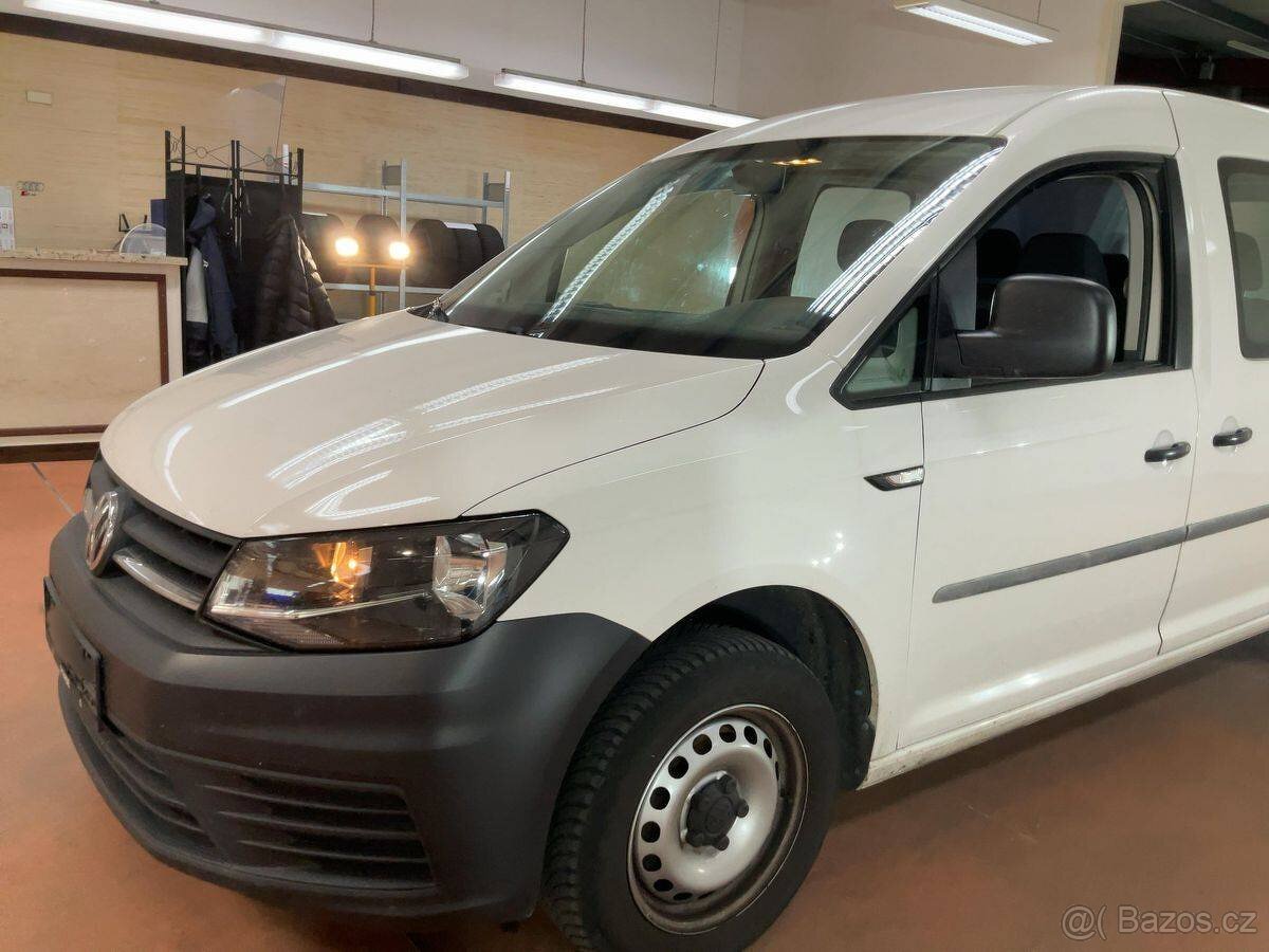 VW Caddy Maxi 2.0 TDI,Tažné,2019,1.Majitel,Klima,Bluetooth. - 2