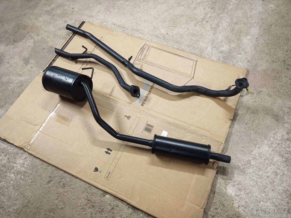 Kompletní výfuk včetně lambdy - Daihatsu Cuore L251 2005 - 2