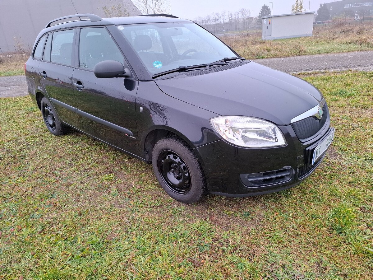 Škoda Fabia II 1.2i 51kw Kombi Klima Model 2009 Nová Stk-., - 2