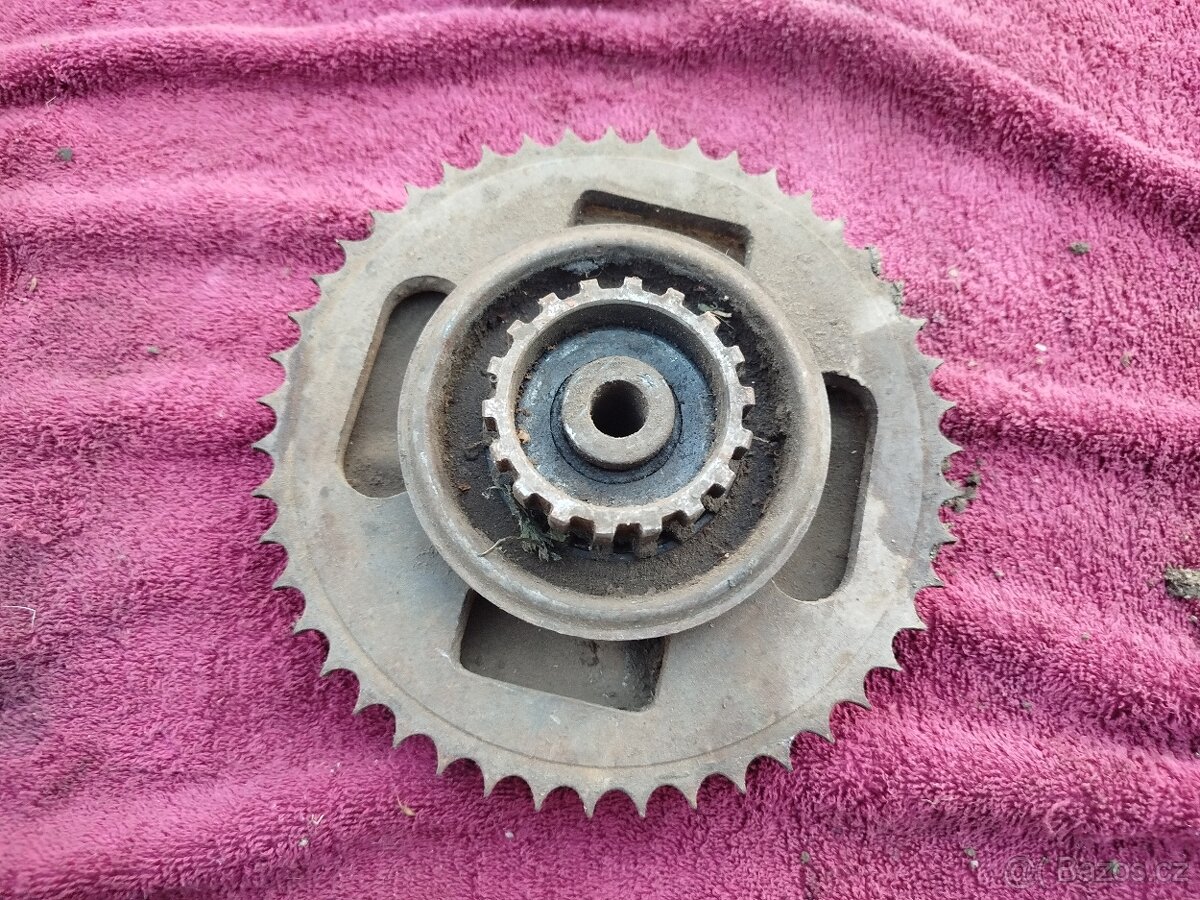 Kývačka Jawa 250 350 rozeta a plech - 2