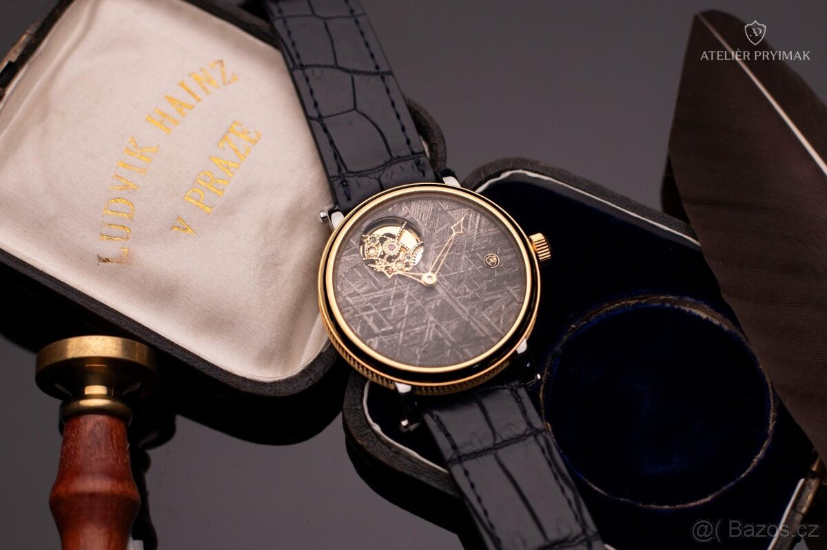 Skeletové Hodinky Ateliér Pryimak Meteorite - 2