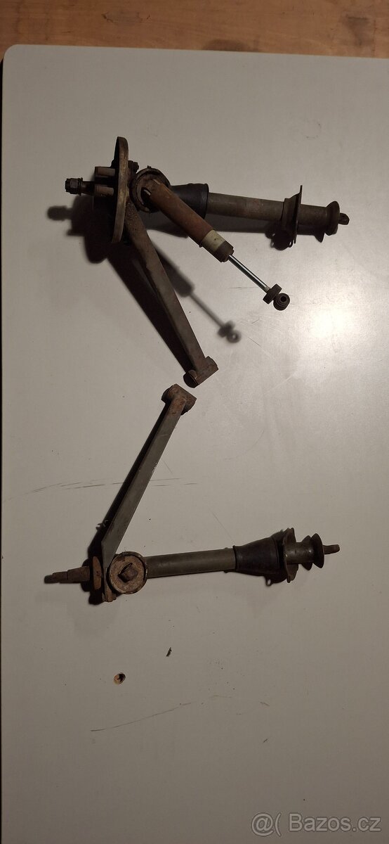 Nápravy na rikšu, čtyřkolový velorex - 2