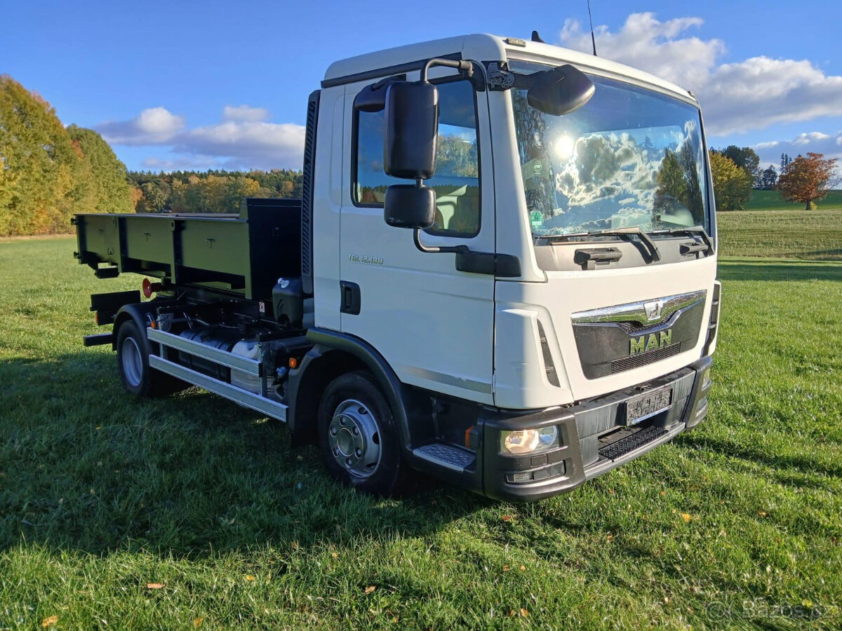 MAN TGL 12.180, Nosič kontejnerů 6 tun, Jako nové - 2