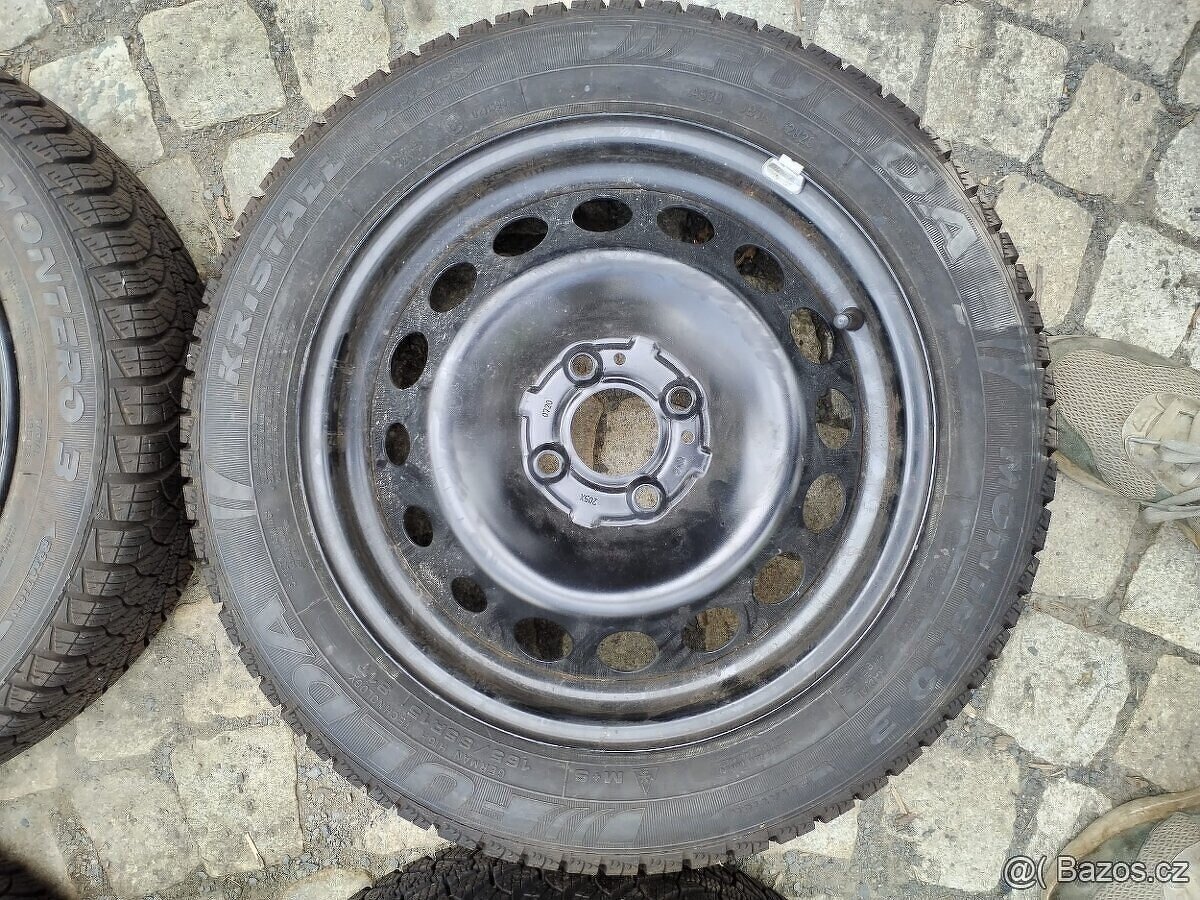 Zimni komplet SMART TWINGO 4x100 165/65/15 185/60/15 - 2