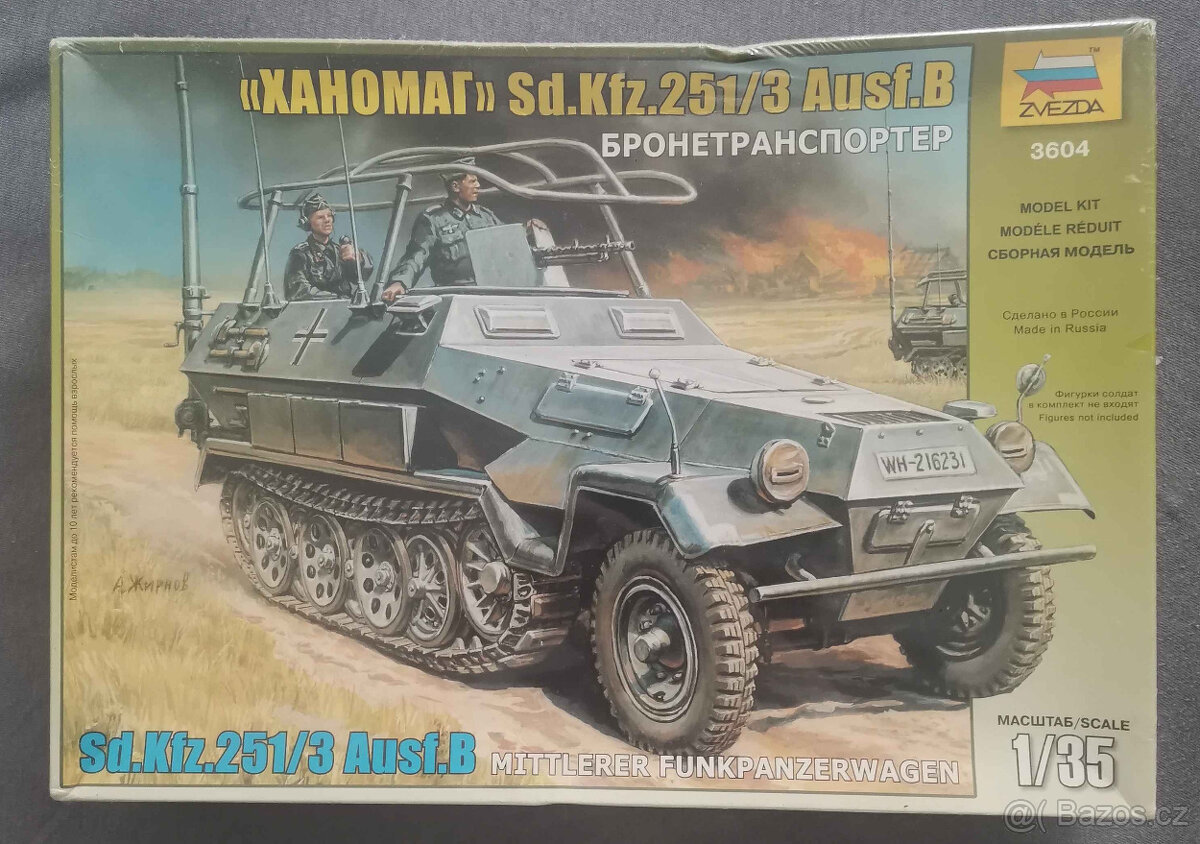 Sd.Kfz. 251/3 Ausf. B | Zvezda | 3604 | 1:35 | Nerozbaleno - 2