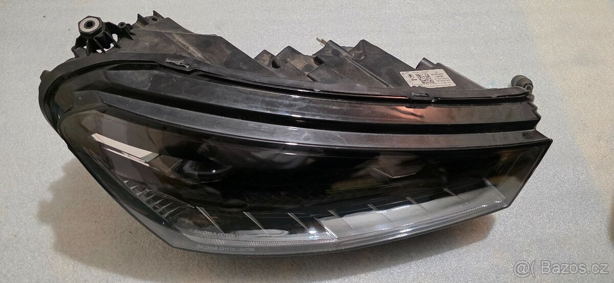 Pravý přední Full LED světlomet Škoda Fabia IV - 2