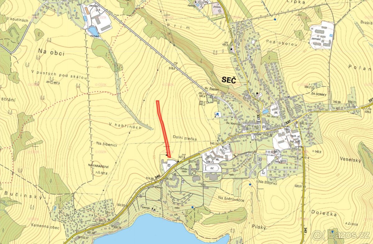 Zemědělská půda, prodej, Seč, Chrudim - 2