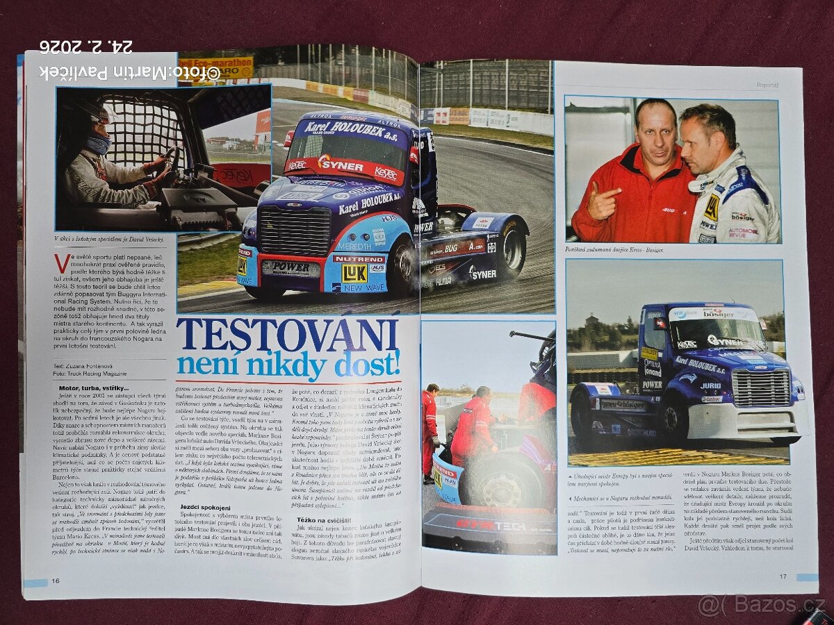 4xČasopis Truck racing - 2