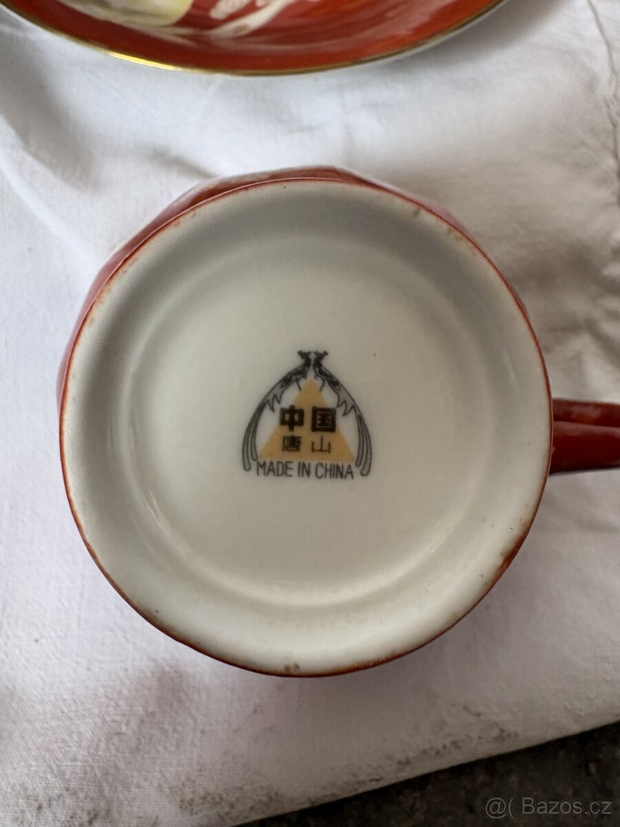 Čajový čínský porcelánový servis - 2