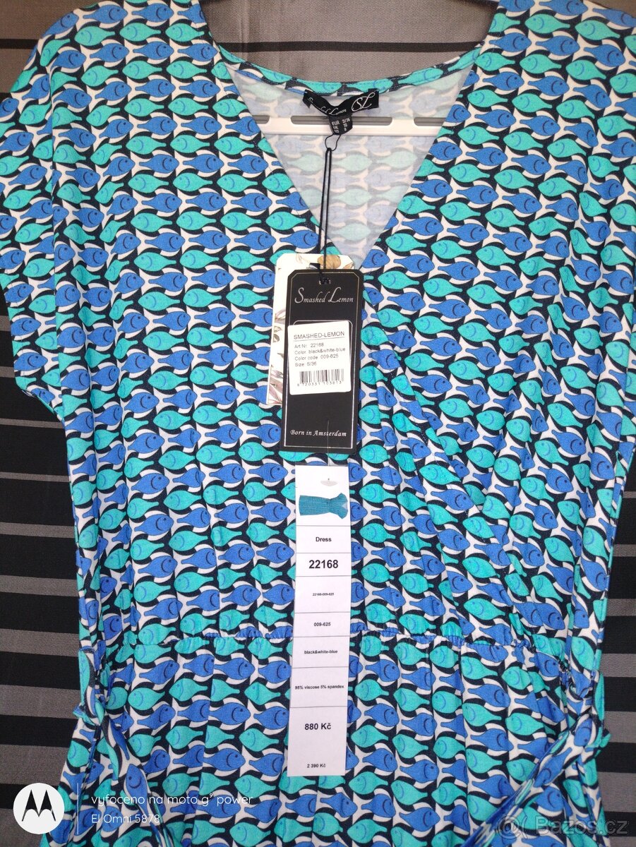 nové šaty Smashed Lemon v.36-38/S-M - 2