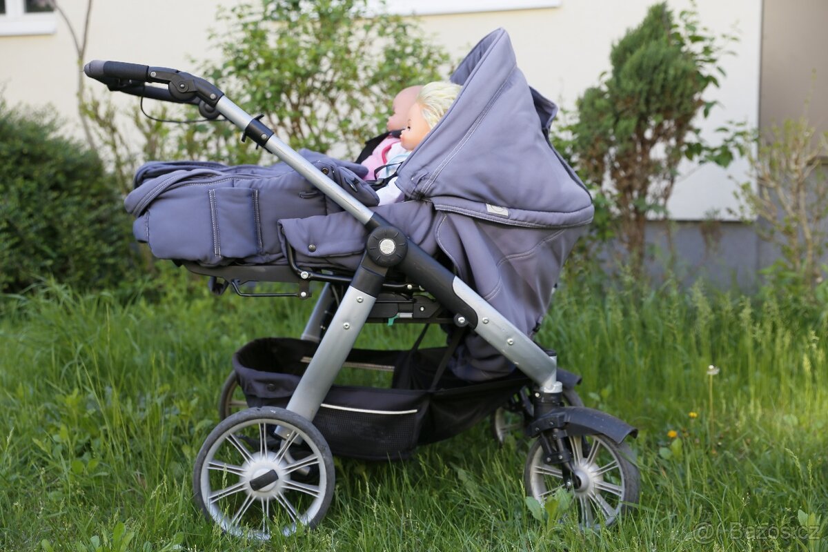 Kočárek pro dvojčata - Teutonia - 2
