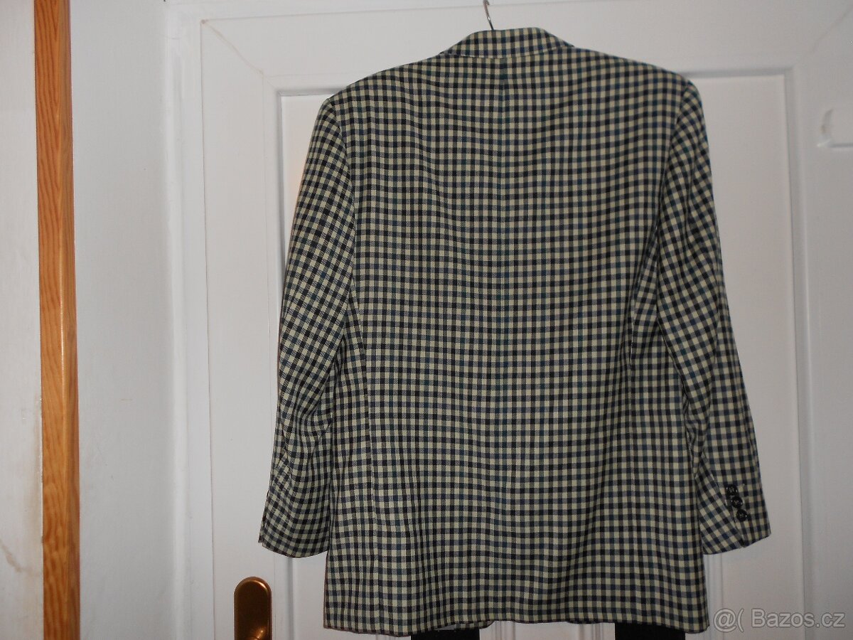 Kostičkové sako. - 2