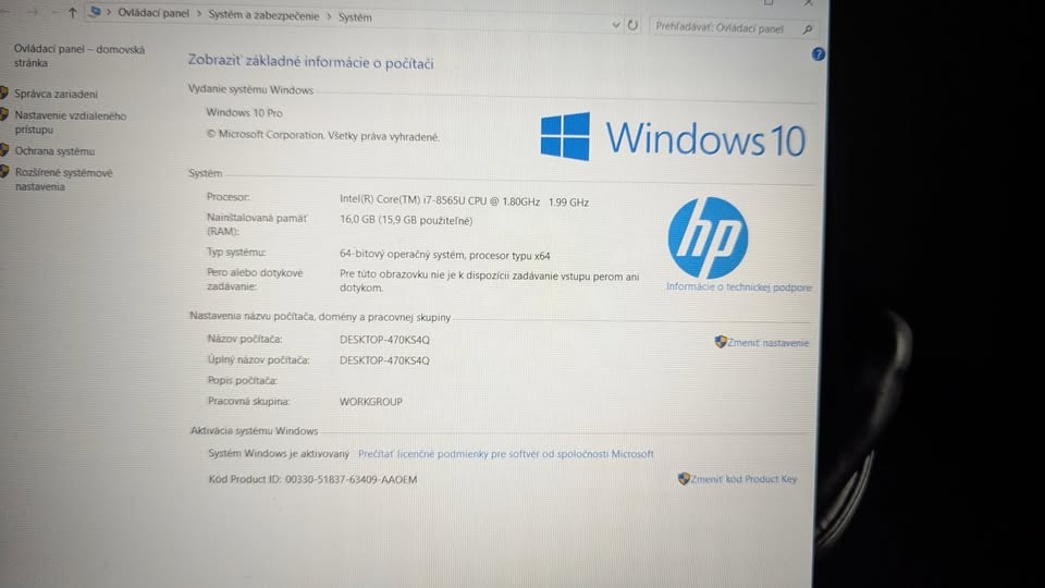 HP probook 450 G6 - 2