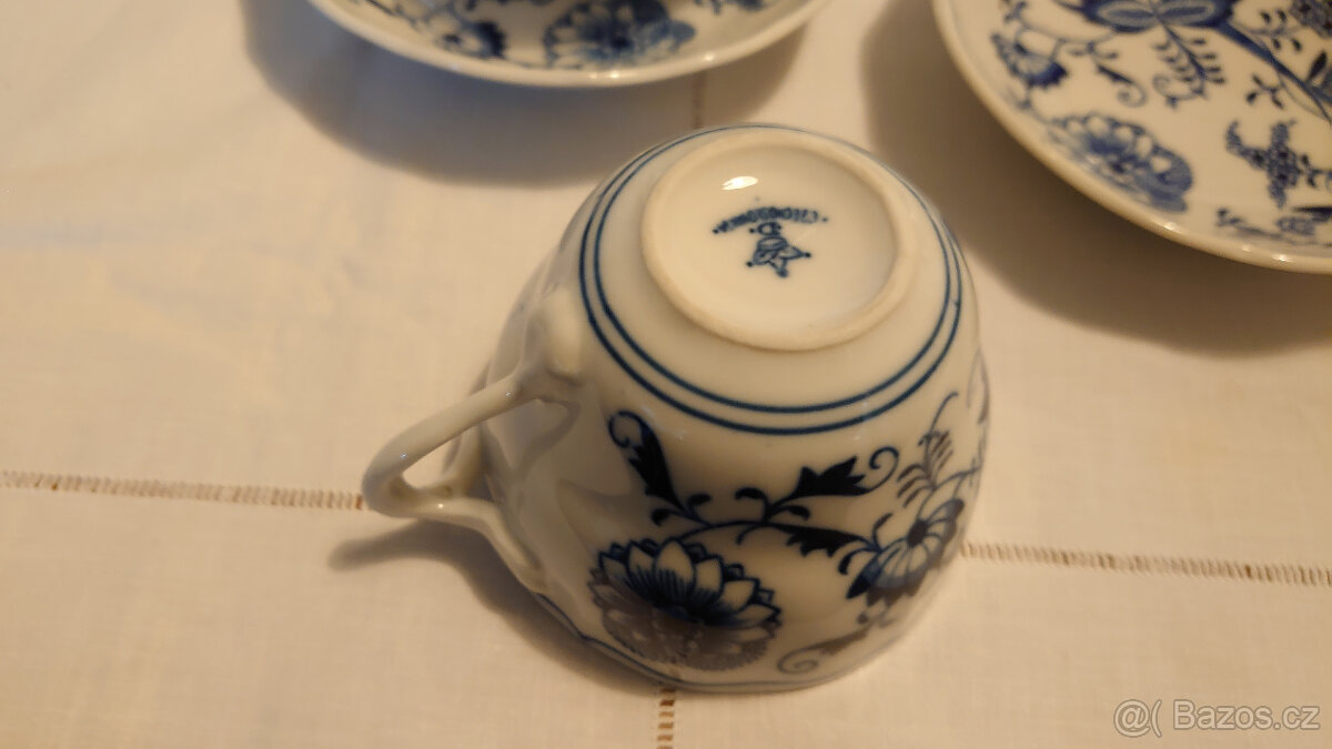 Cibulák - 6 šálků s podšálky - 2