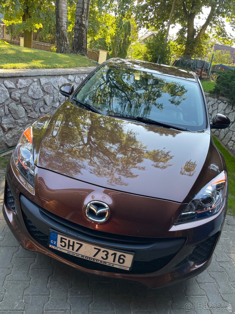 Mazda 3, 1.6, 77 kW, najeto 35 tis km, ČR, první majitel - 2