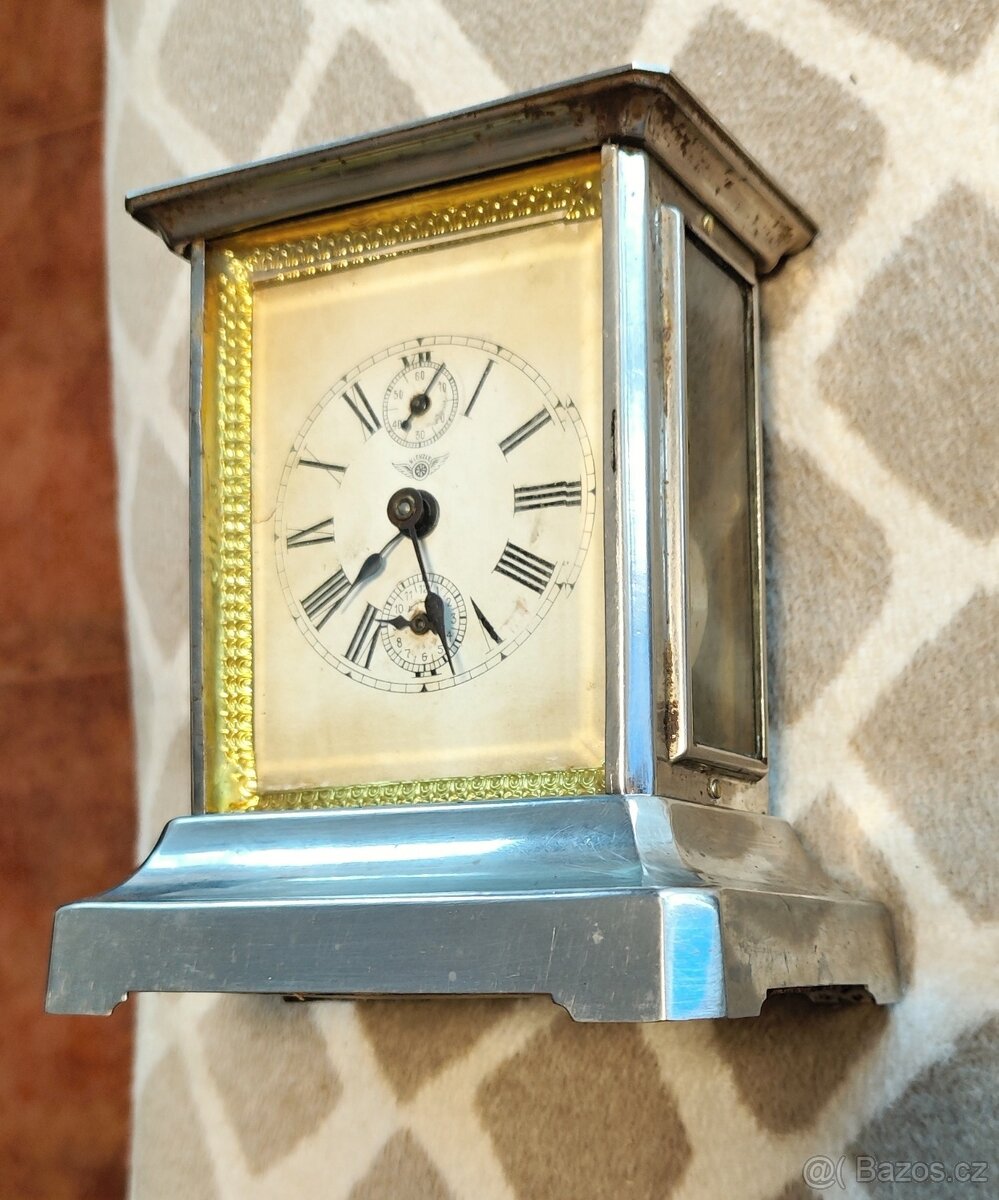 TOP starožitný luxusní budík Joker s hracím strojkem - 2