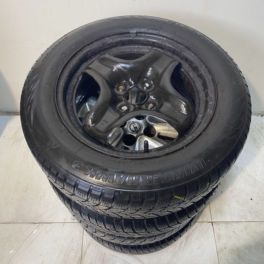 15" plechová kola – 4x100 – OPEL (CHEVROLET, DAIHATSU, MITS - 2