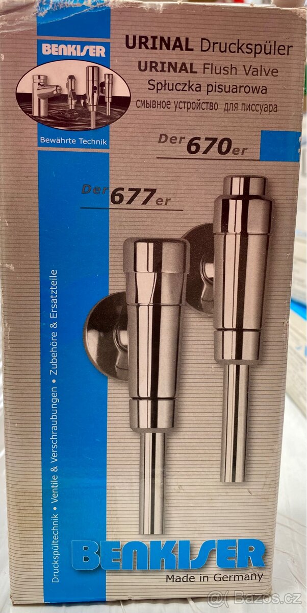 Splachovač tlakový pro pisoár 1/2” - 2