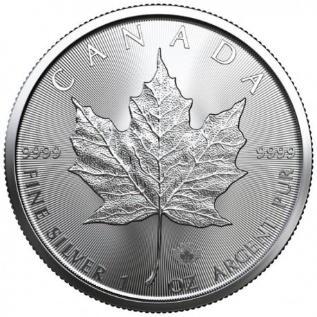 2021-22 Stříbrné investiční mince Maple Leaf Canada 1 Oz - 2