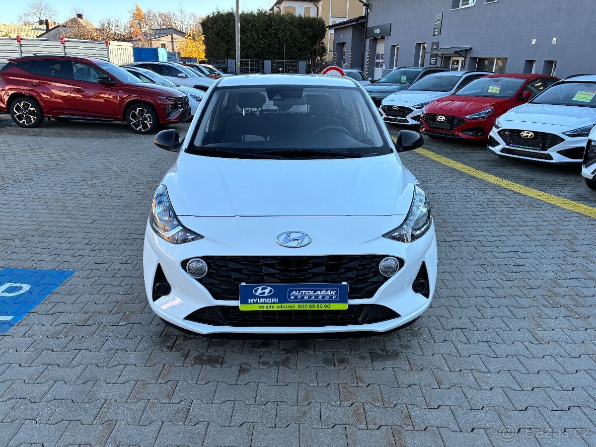 Hyundai i10 1.0i 49kW KOUPENO V ČR DPH 1MAJITEL - 2