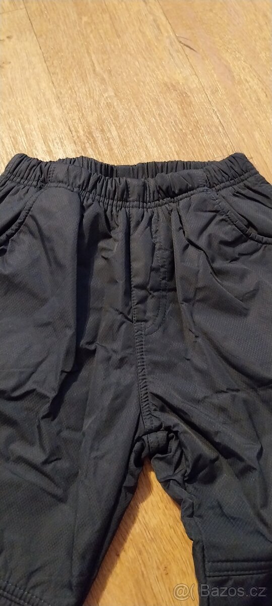 Zateplené nepromokavé kalhoty vel. 146 - 2