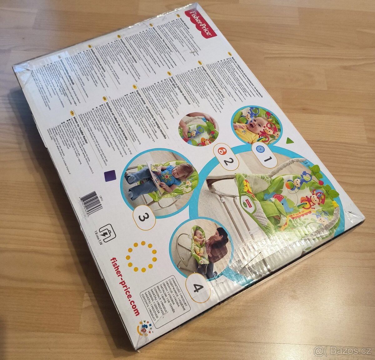 Houpací křesílko - Fisher Price - od miminka po batole - 2