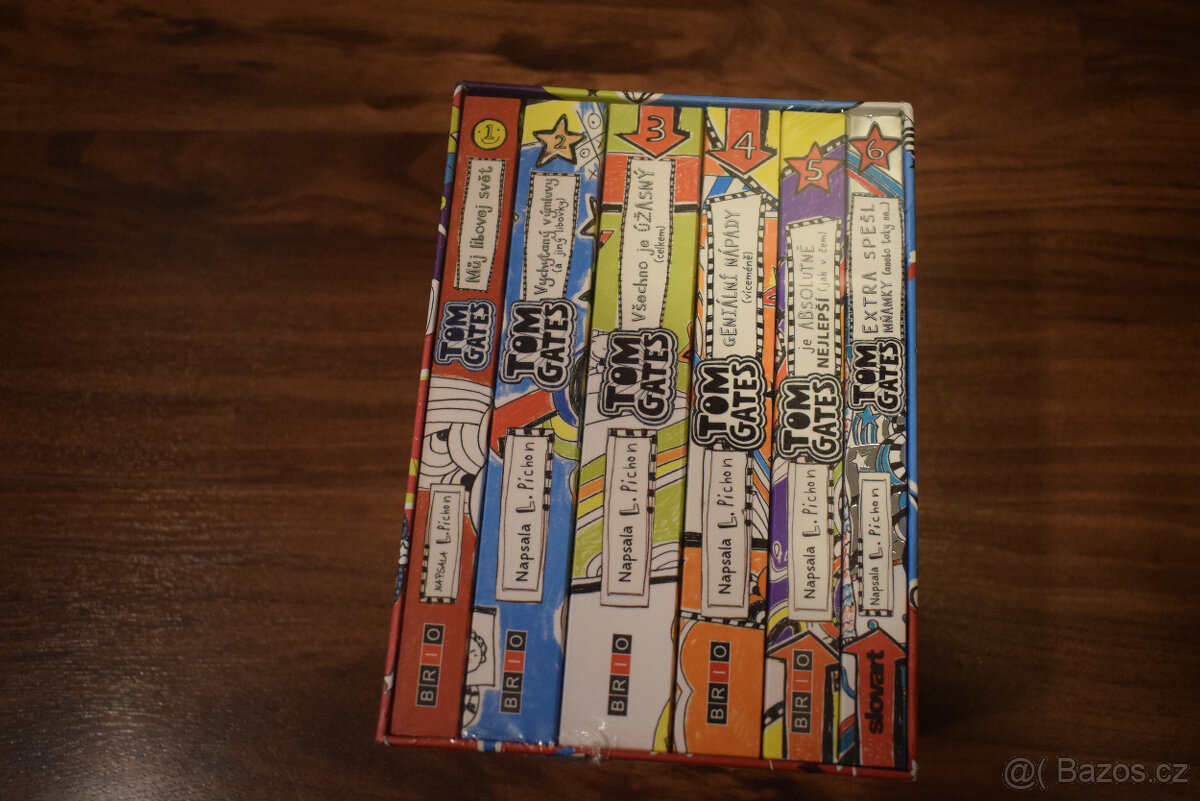 Nový Tom Gates 1. - 6. díl (box) - 2