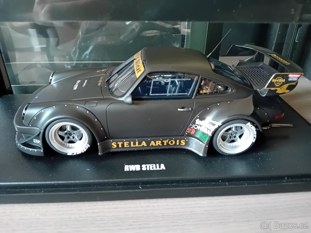 Porsche 911 RWB a BMW Alpina B8 Gran Coupe 1:18 GT Spirit - 2