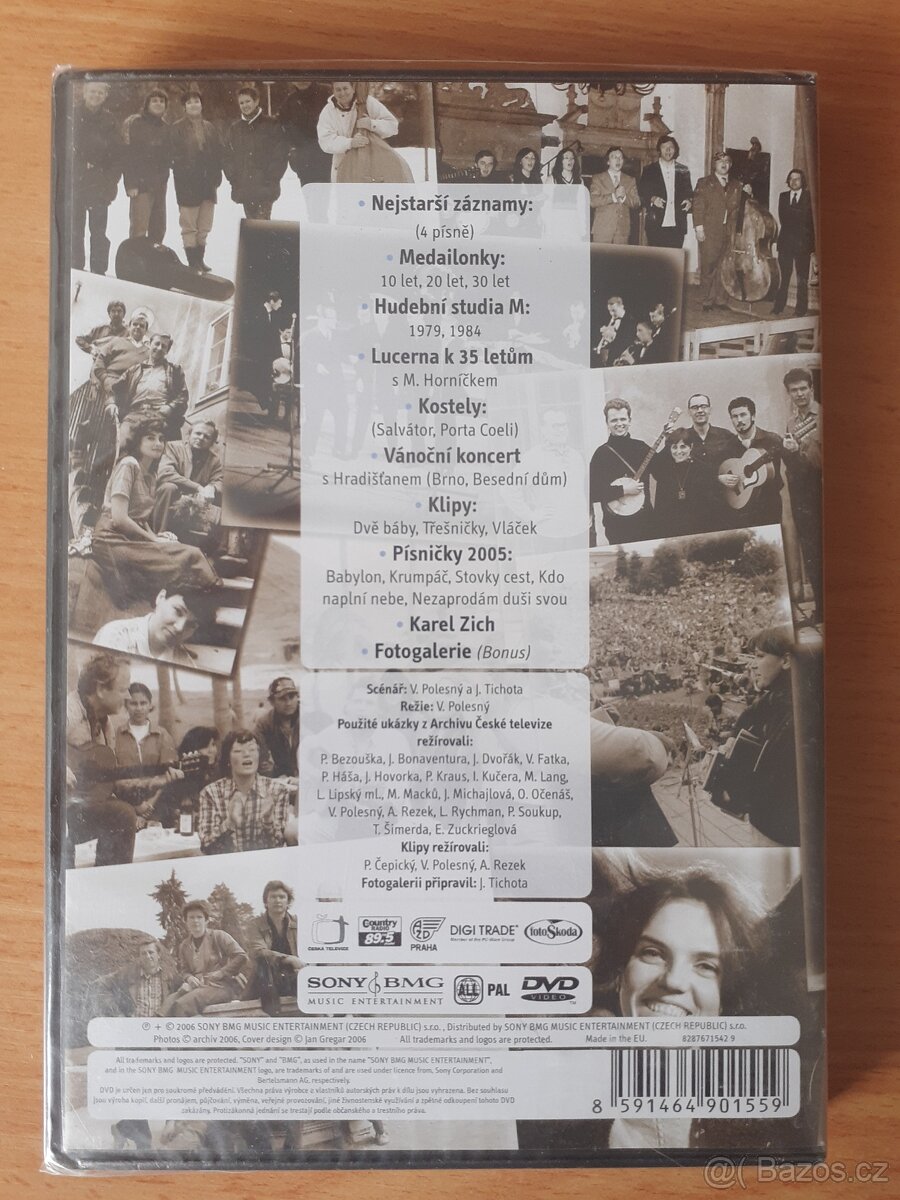 DVD Spirituál kvintet 45 let českého folku - 2