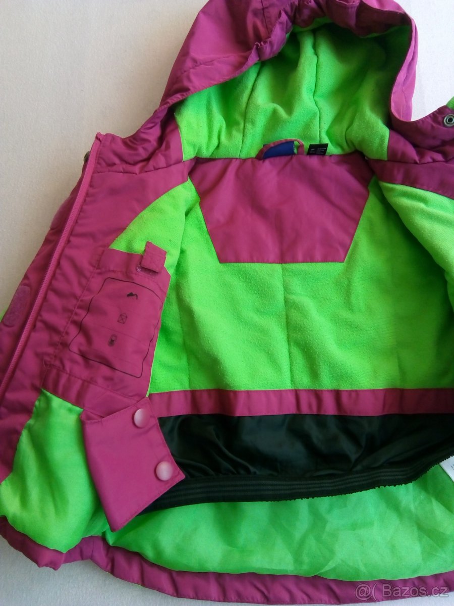 Zimní bunda pro holčičku 1-2 roky - 2