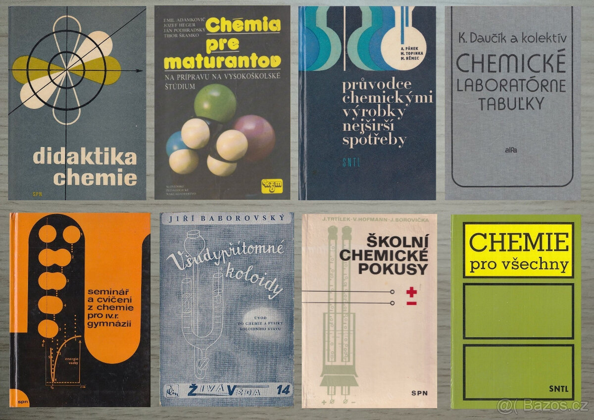 Knihy a učebnice z chemie - 2