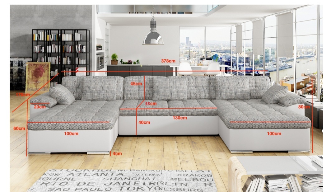 Rozkládací sedací souprava - 2