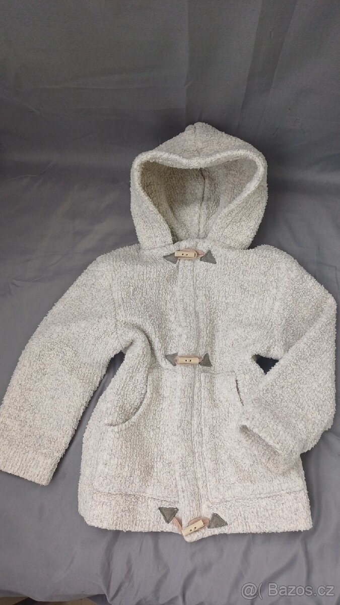 SET bunda + vesta vel. 110 (4-5let) - 2