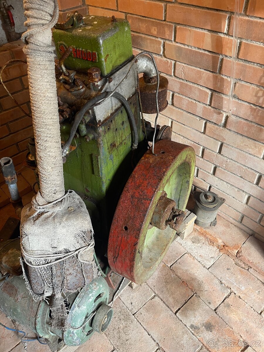 stabilní motor Škoda 1s110 - 2