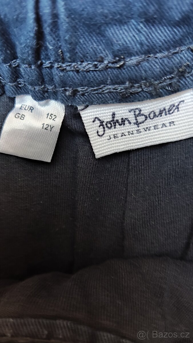 Chlapecké zateplené kalhoty 152 - 2