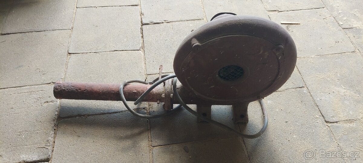 Turbína k výhni - 2