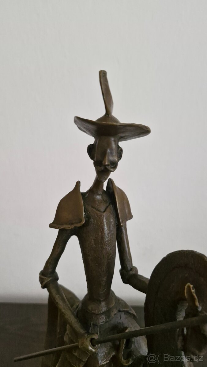 Dali - Don Quijote - bronz - 2